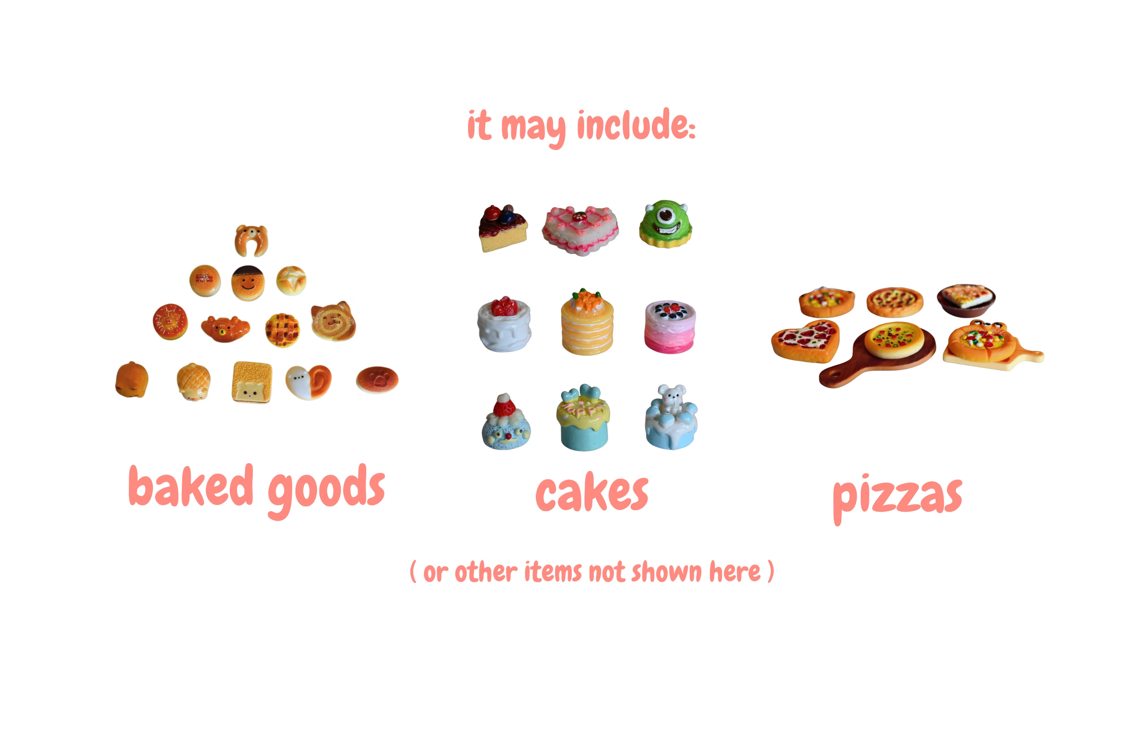 Mini Foods Mystery Bag