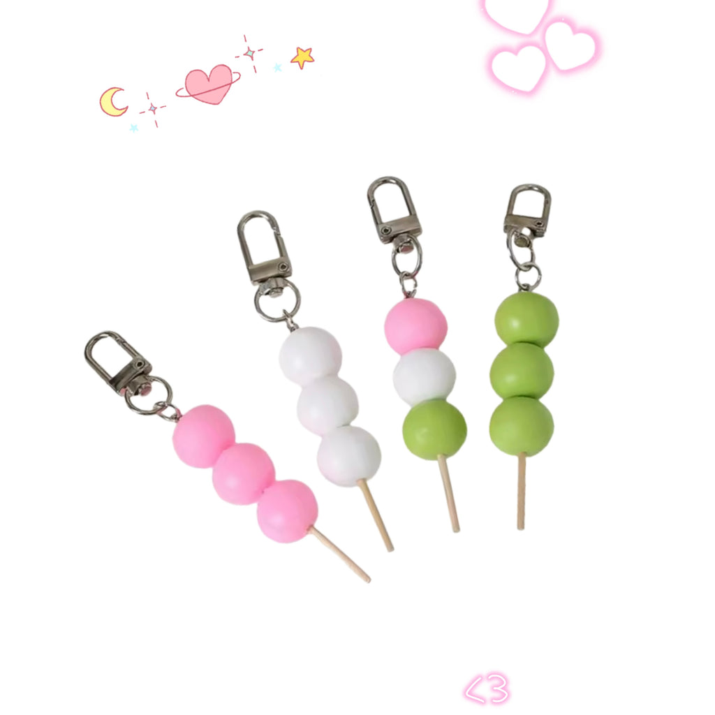 Mini Food Keychains (Random Set of 3)