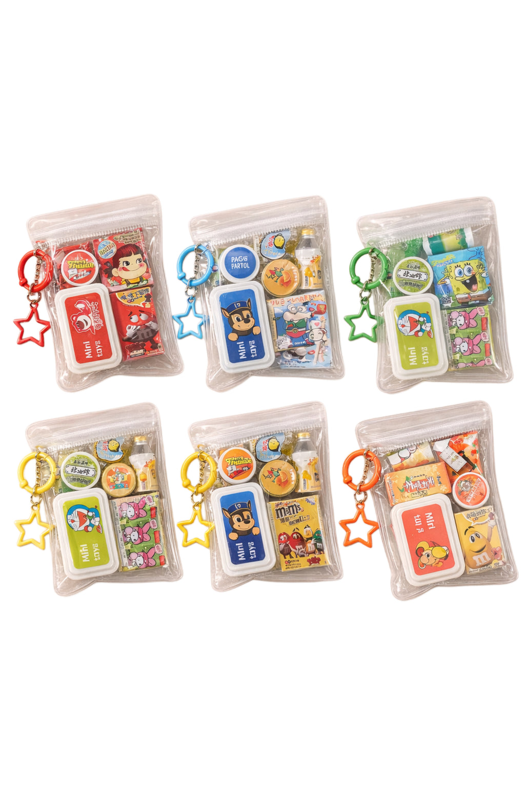 Mini Snack Bag Keychain